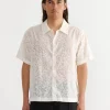 Holiday Shirt in Sheer Floral