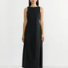 Hourglass Long Dress in Black