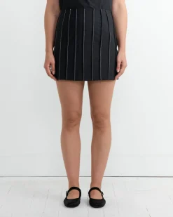 Ivo Mini Skirt in Pintuck