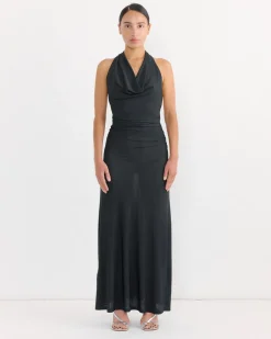 Jay Dress in Dark Green