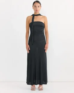 Jay Dress in Dark Green