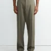 Jazz Pant Wool Gabardine in Sage