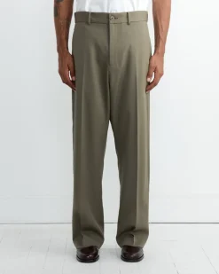 Jazz Pant Wool Gabardine in Sage