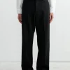 Jazz Pant Wool Gabardine in Black