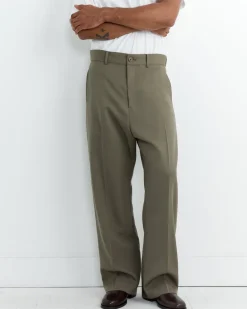 Jazz Pant Wool Gabardine in Sage