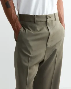Jazz Pant Wool Gabardine in Sage