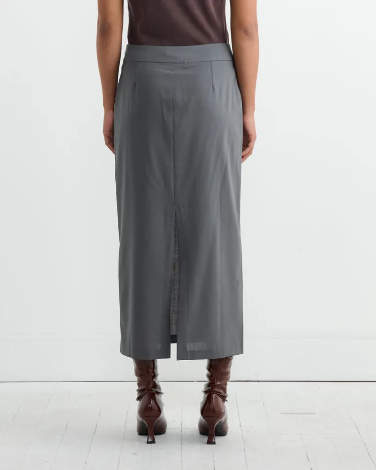 Jiaqui Skirt in Grey