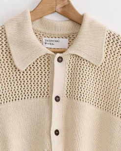 Knit Shirt in Ecru