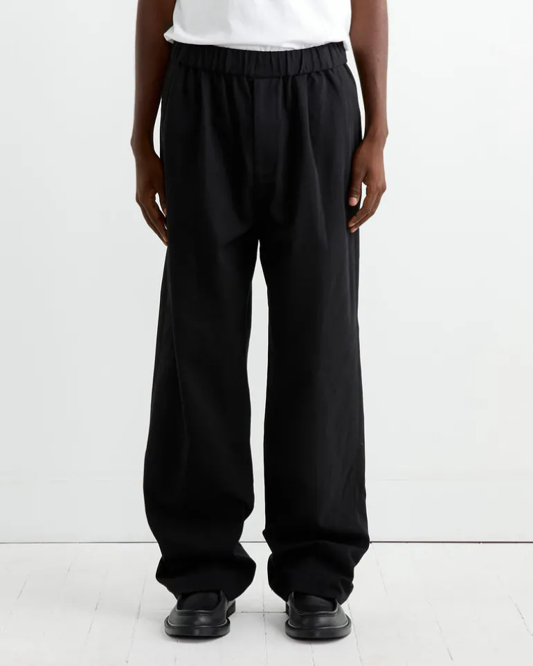 Kogai Pant in 11oz Overdyed Twill Black