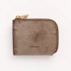 L Wallet in Chocolate