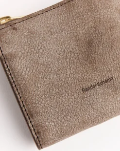L Wallet in Chocolate