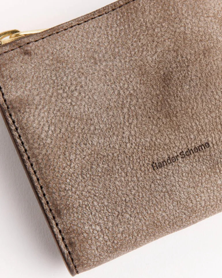 L Wallet in Chocolate