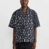 La Chemise Jean Shirt in Navy/Black
