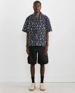 La Chemise Jean Shirt in Navy/Black