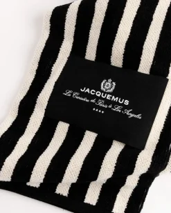 La Serviette Rayures Towel in Sunshade Stripes Print