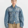 La Veste De-Nimes Jacket in Blue/Tabac