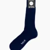 Laburnum Short Socks in Dark Blue