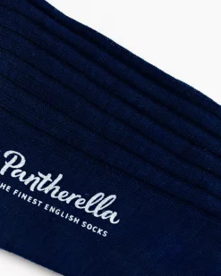 Laburnum Short Socks in Dark Blue
