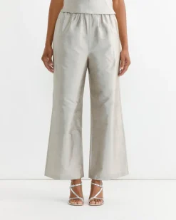Lara Trouser in Silver