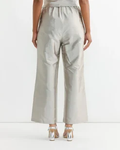 Lara Trouser in Silver