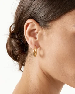 Large Sigrid Hoops in 18K Gold