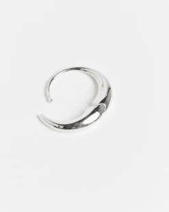 Large Sigrid Hoops in Sterling Silver
