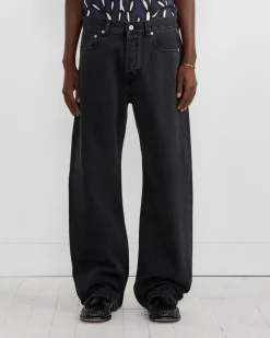 Le De Nimes Droit Pant in Black