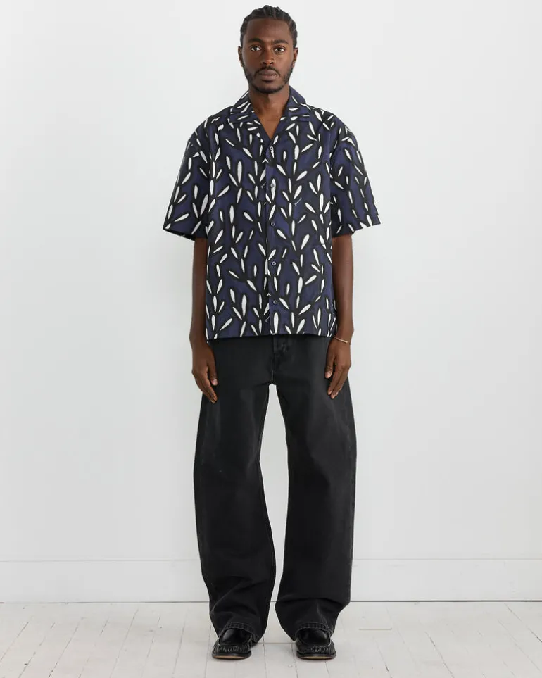Le De Nimes Droit Pant in Black