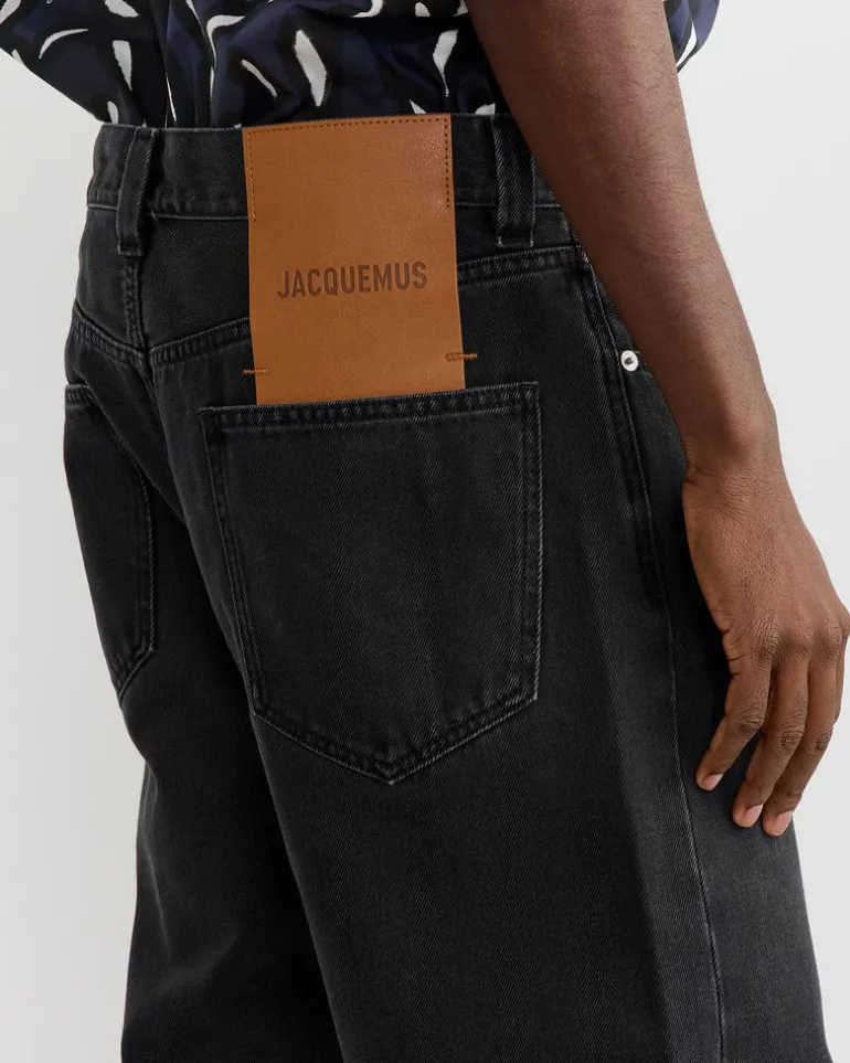 Le De Nimes Droit Pant in Black