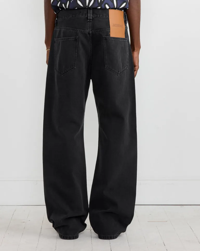 Le De Nimes Droit Pant in Black