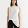 Le Haut Peplo Top in White
