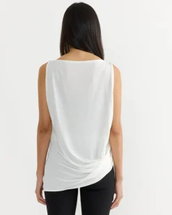 Le Haut Peplo Top in White