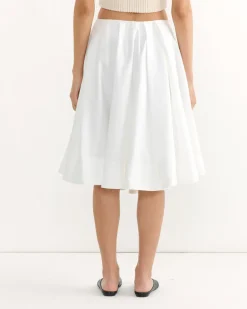 Le Jupe Salon Skirt in White
