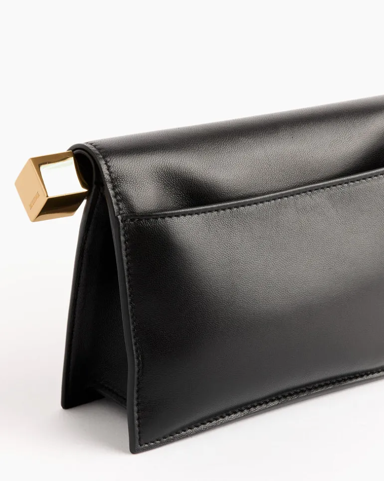 Le Petite Pochette Round C Bag in Black