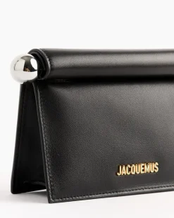 Le Petite Pochette Round C Bag in Black