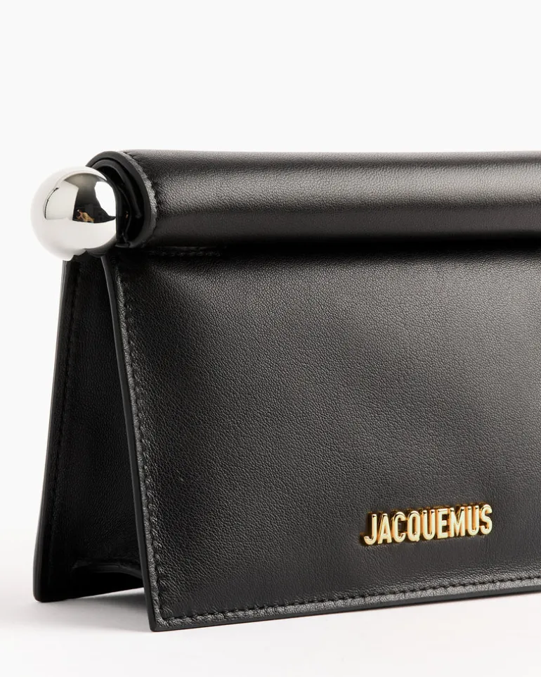 Le Petite Pochette Round C Bag in Black