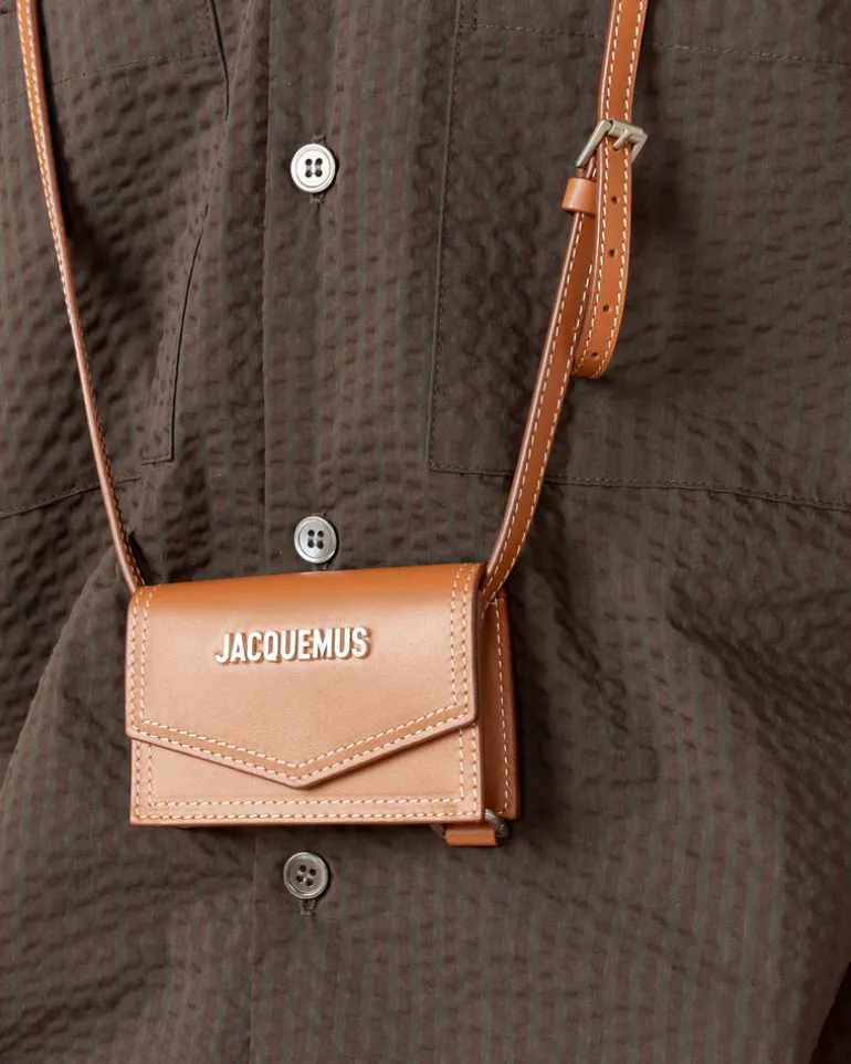 Le Porte Azur Bag in Light Brown
