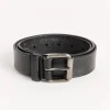 Leather Belt in Black