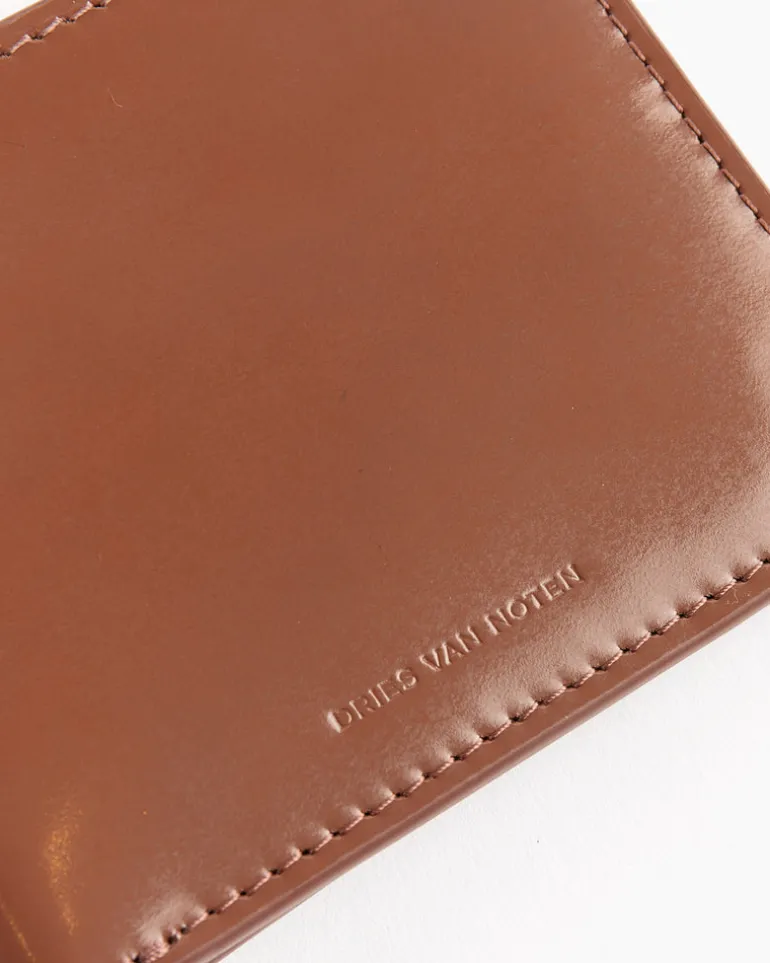 Leather Wallet in Rust