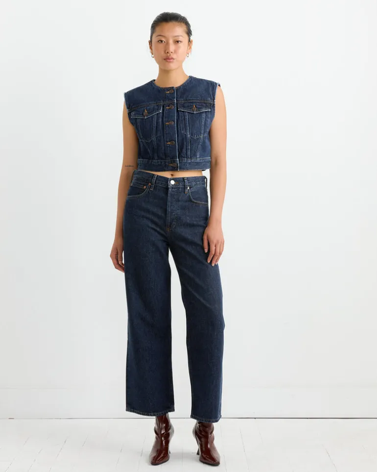Leo Vest in Polished