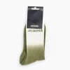 Les Chaussettes Moisson Socks in Multi Khaki