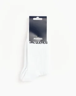 Les Chaussettes Socks in White