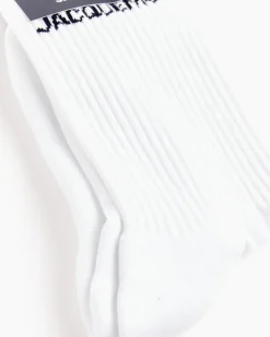 Les Chaussettes Socks in White