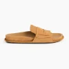 Les Sandales Mocassin Sandal in Camel