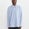 Loche Shirt in Powder Blue/White