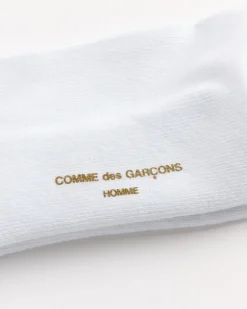 Logo Socks in White/Black