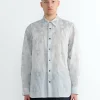 Long Sleeve Shirt in Ice Blue