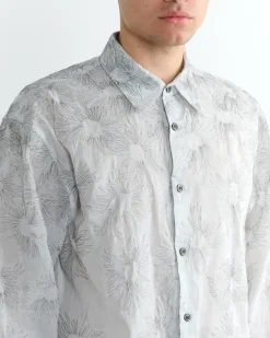 Long Sleeve Shirt in Ice Blue