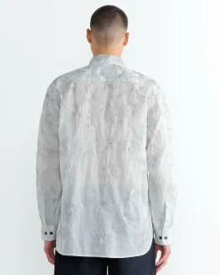 Long Sleeve Shirt in Ice Blue