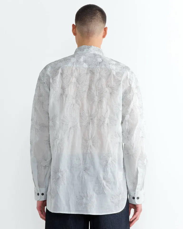 Long Sleeve Shirt in Ice Blue
